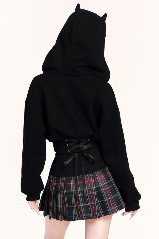 Little Devil Hoodie Top