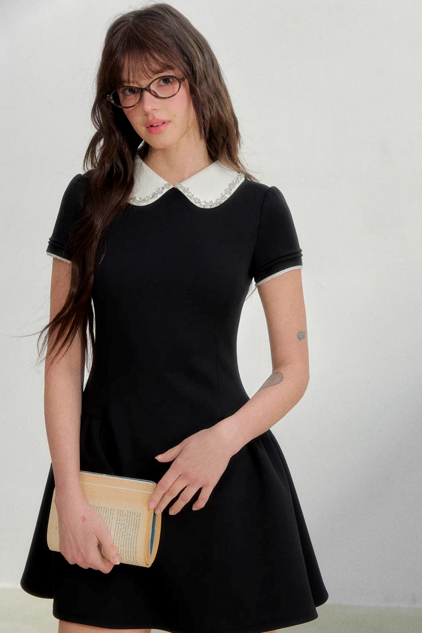 Retro Rhinestone Princess Dress