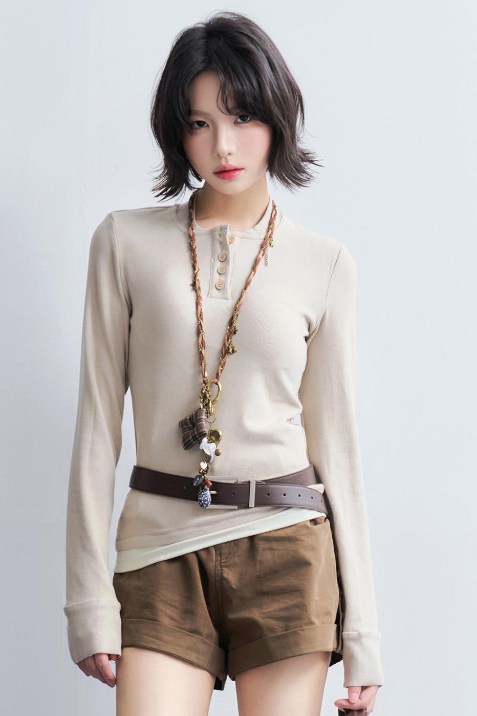 Soft long sleeve tops