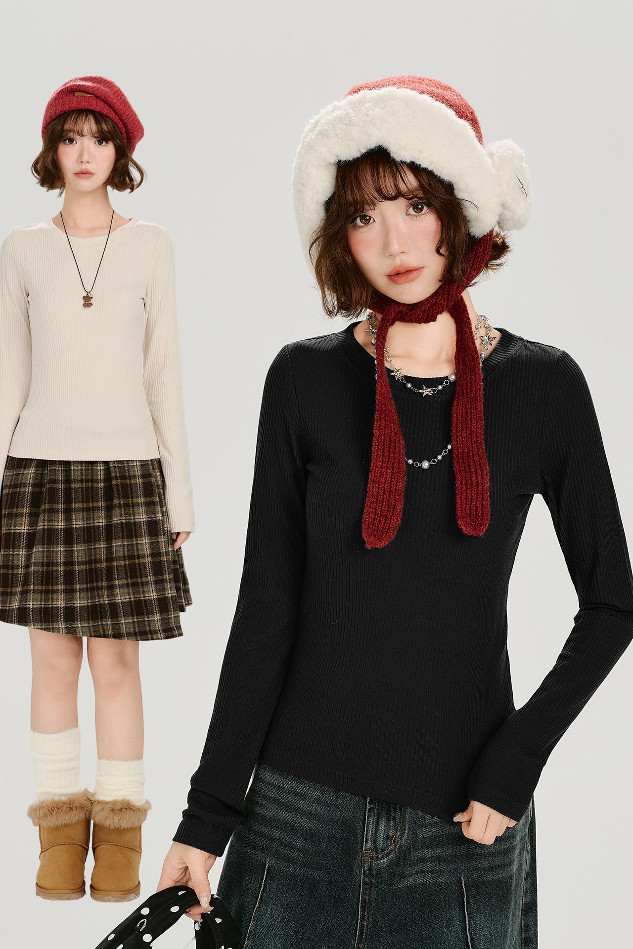 レトロソフトオータムセーター