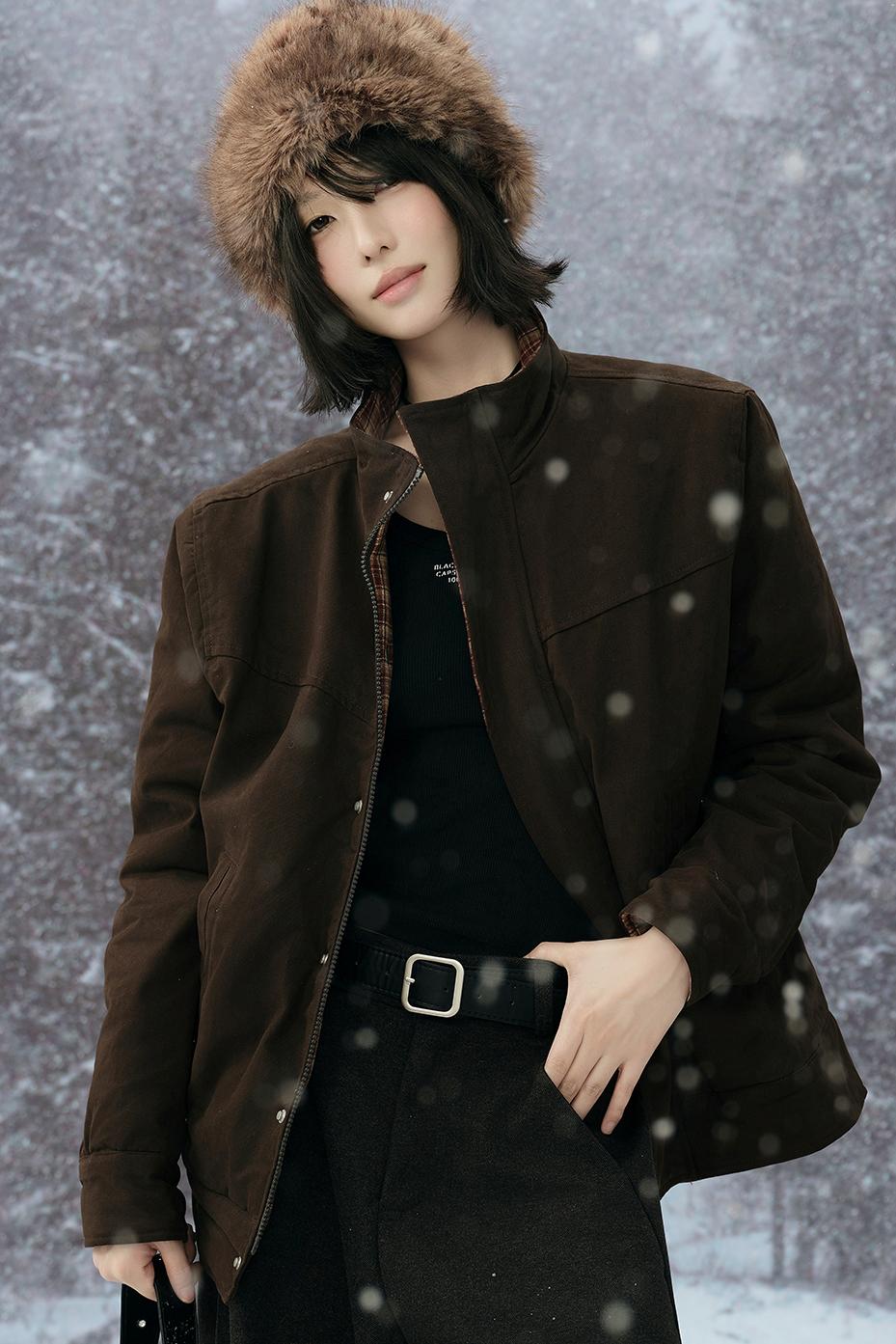 Imitation Rabbit Fur Jacket