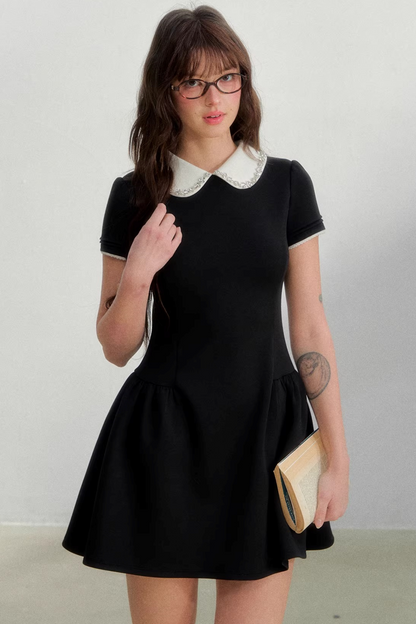 Retro Rhinestone Princess Dress