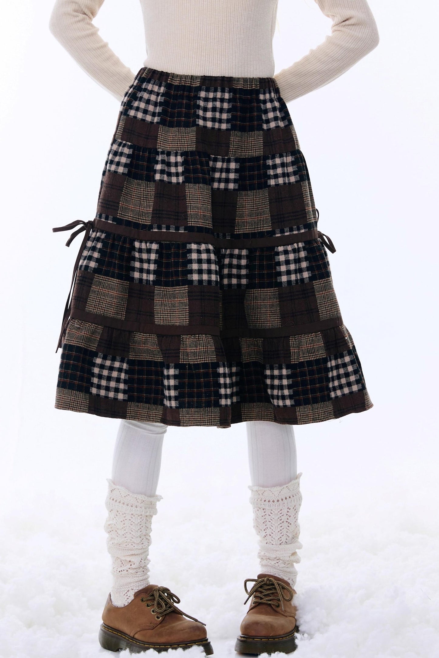 Retro Plaid Skirts