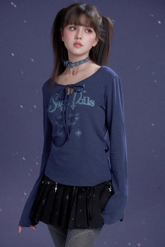 インディゴポエムウィンターセーター