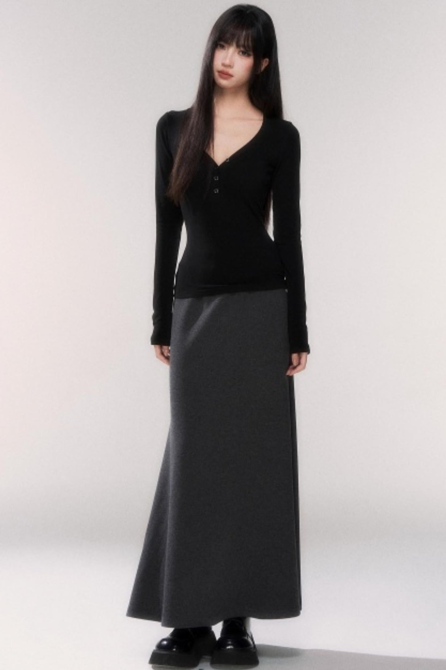 モードラインロングスカート