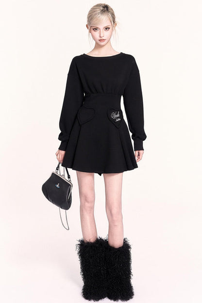 モードシックポケットドレス