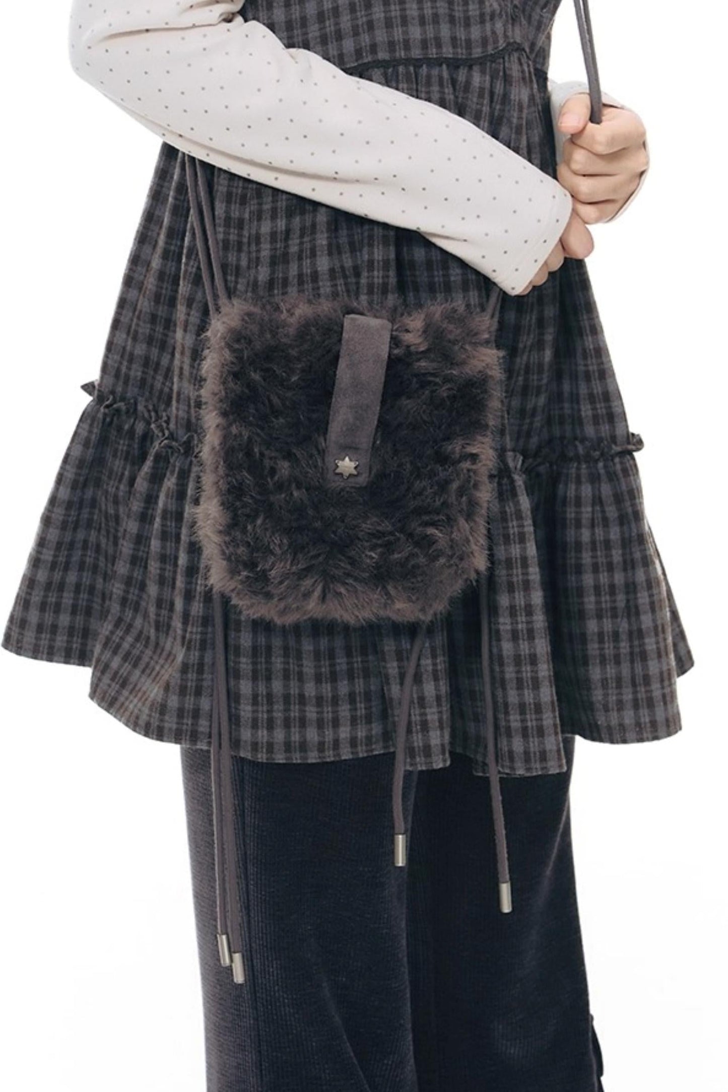 Fur Mini Crossbody Shoulder Bag