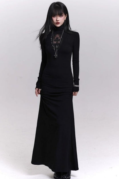 ダークゴシックブラックドレス