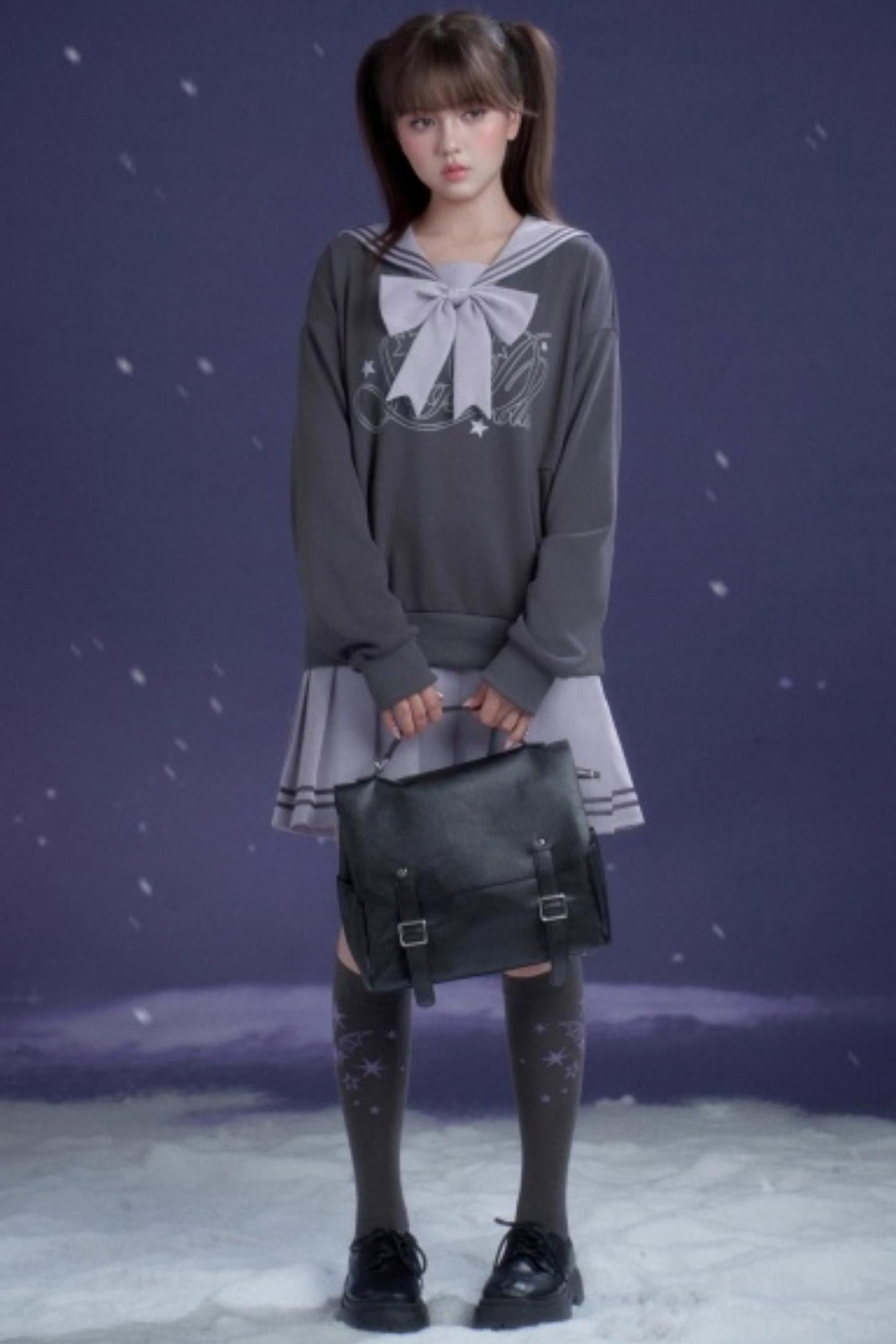 sweet ray purple sailor dress