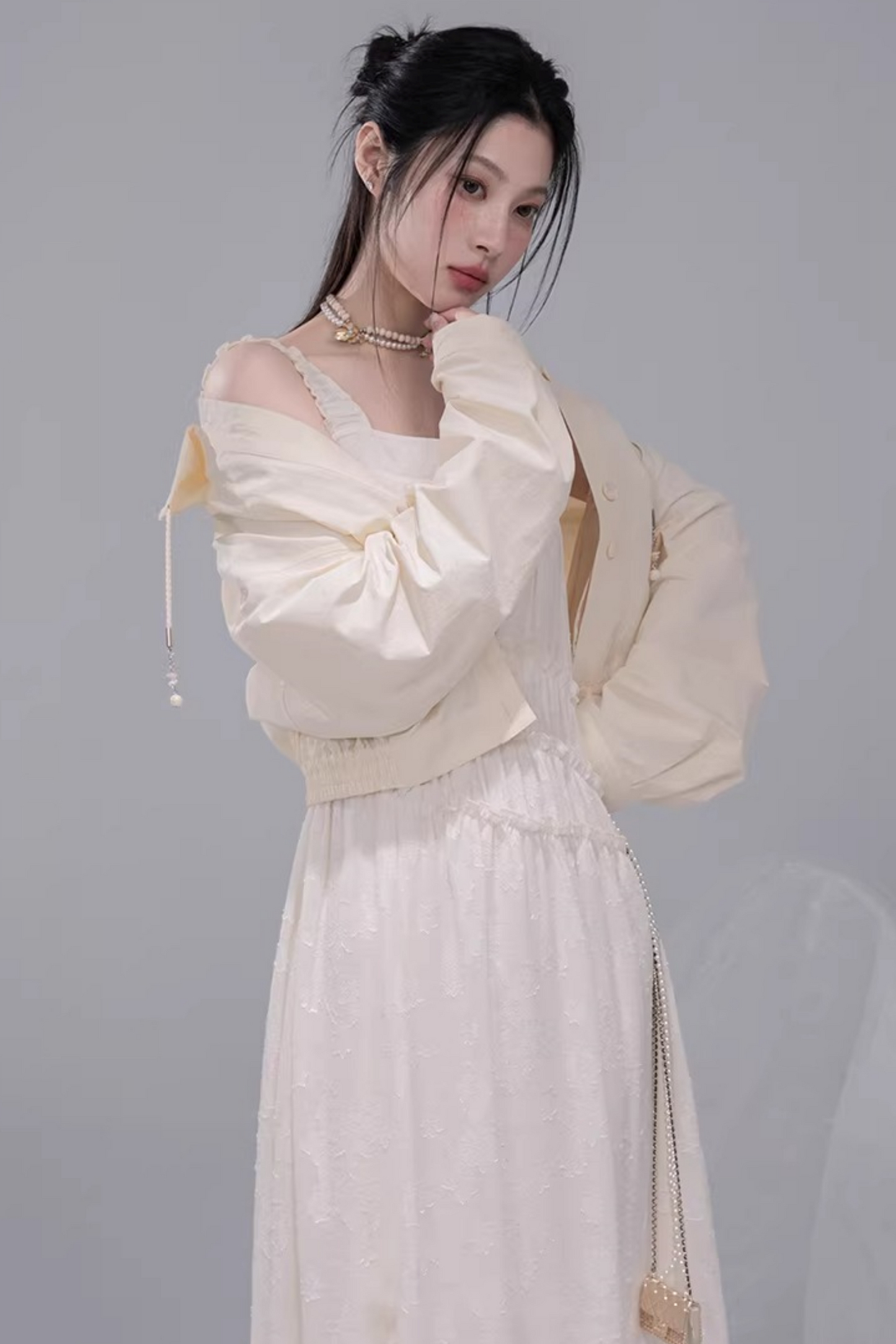 レモンイエローライトウェイトジャケット