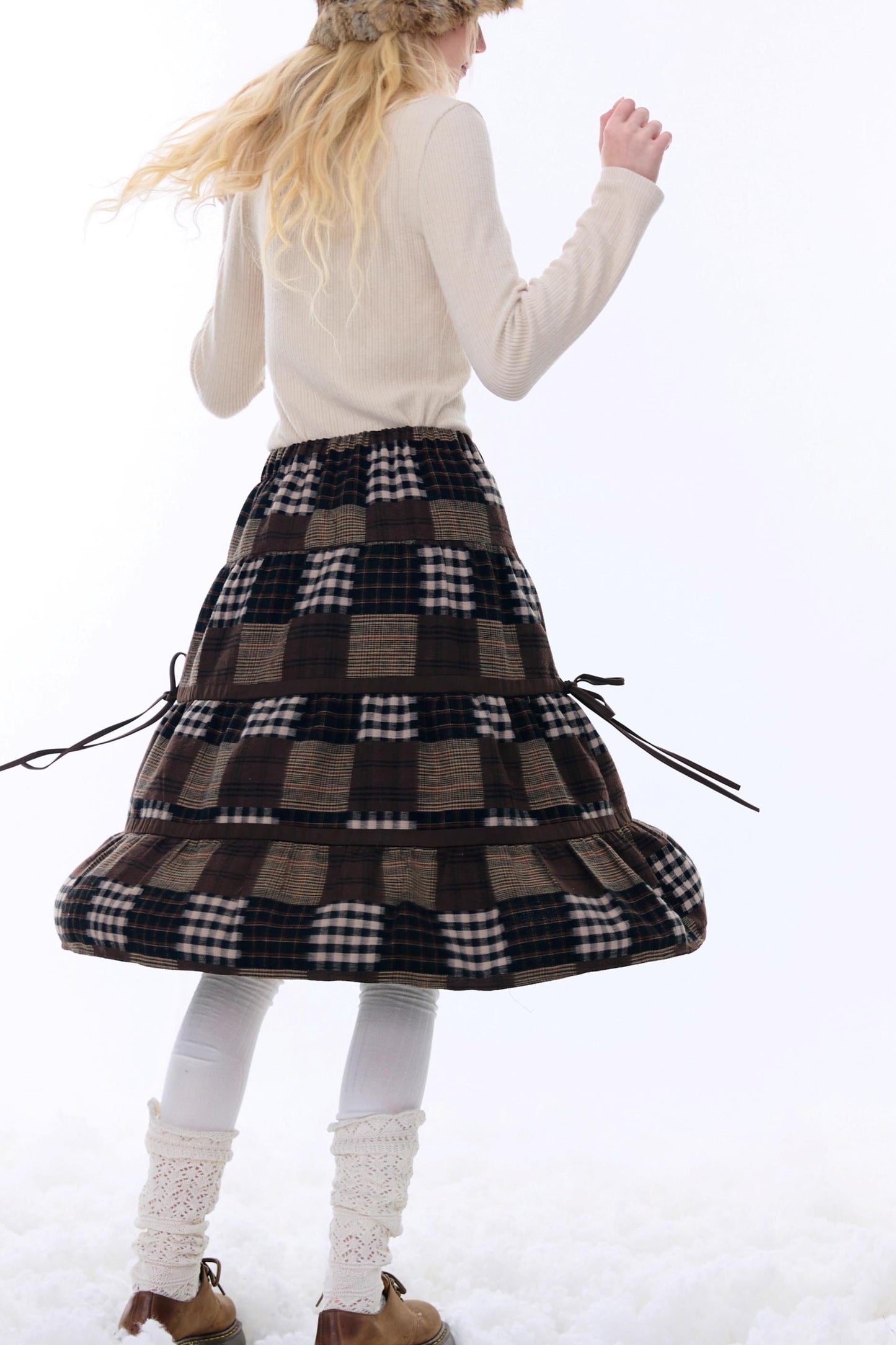 Retro Plaid Skirts