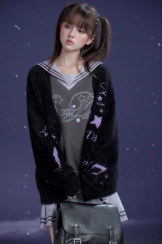 ハートビートグラフィティカーディガン