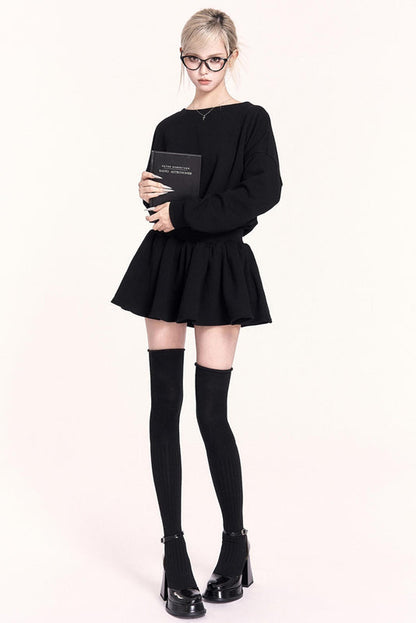 Fleece Line Slim Fit Dress