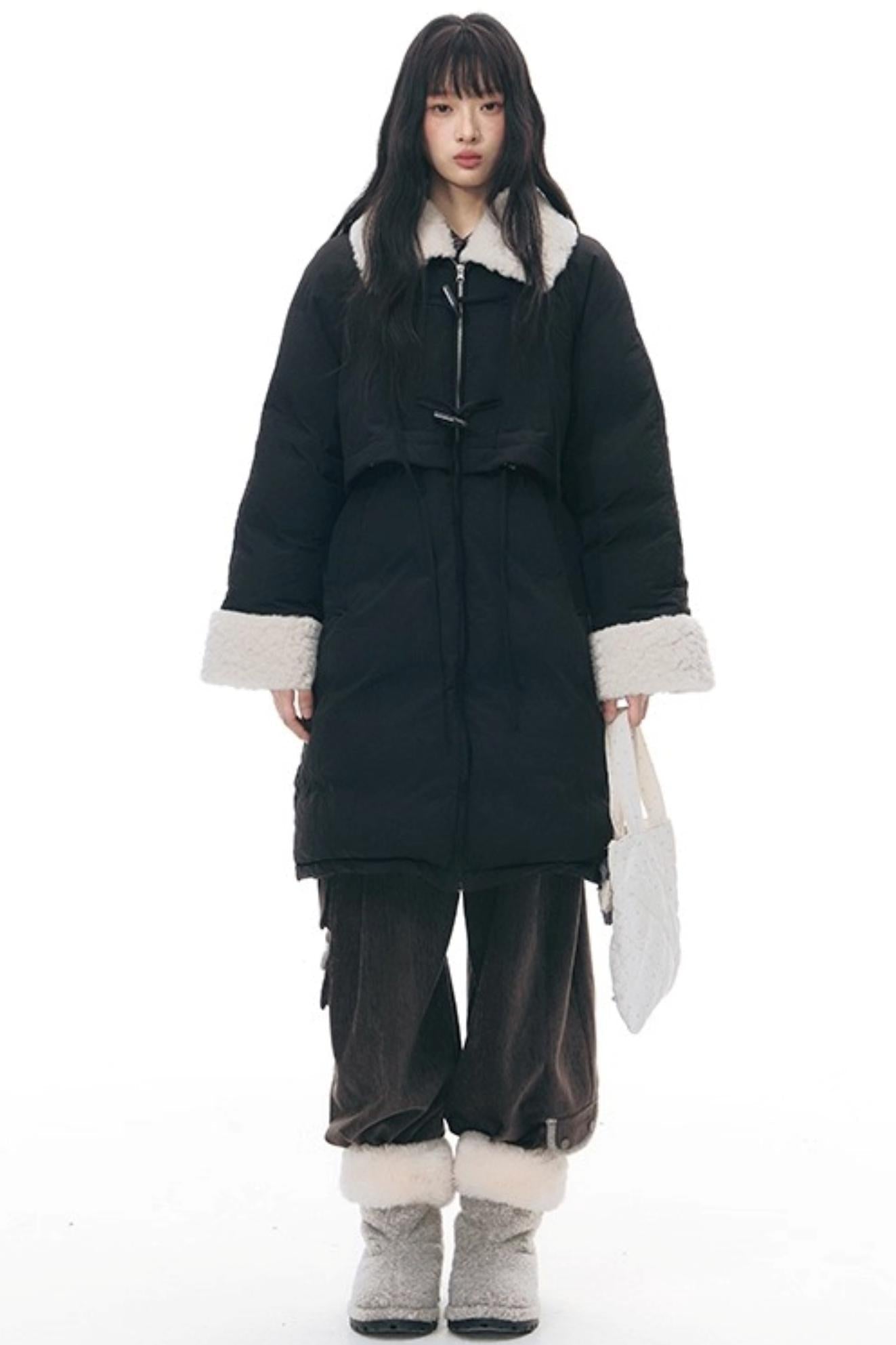 マルチポケットカジュアルロングパンツ+ロールアップワイドレッグミディアムパンツ