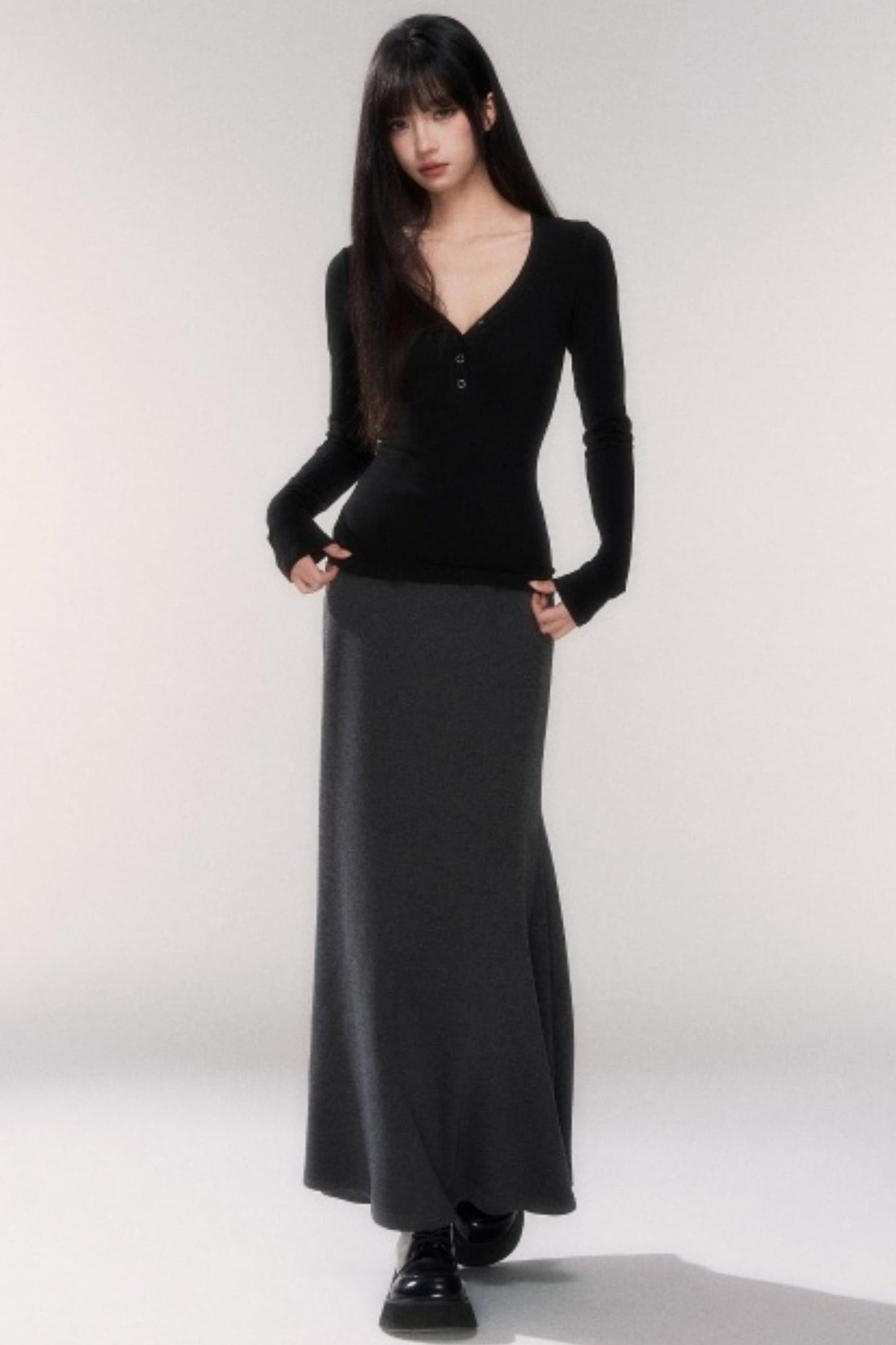 モードラインロングスカート