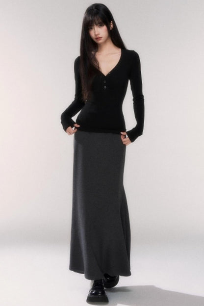 モードラインロングスカート