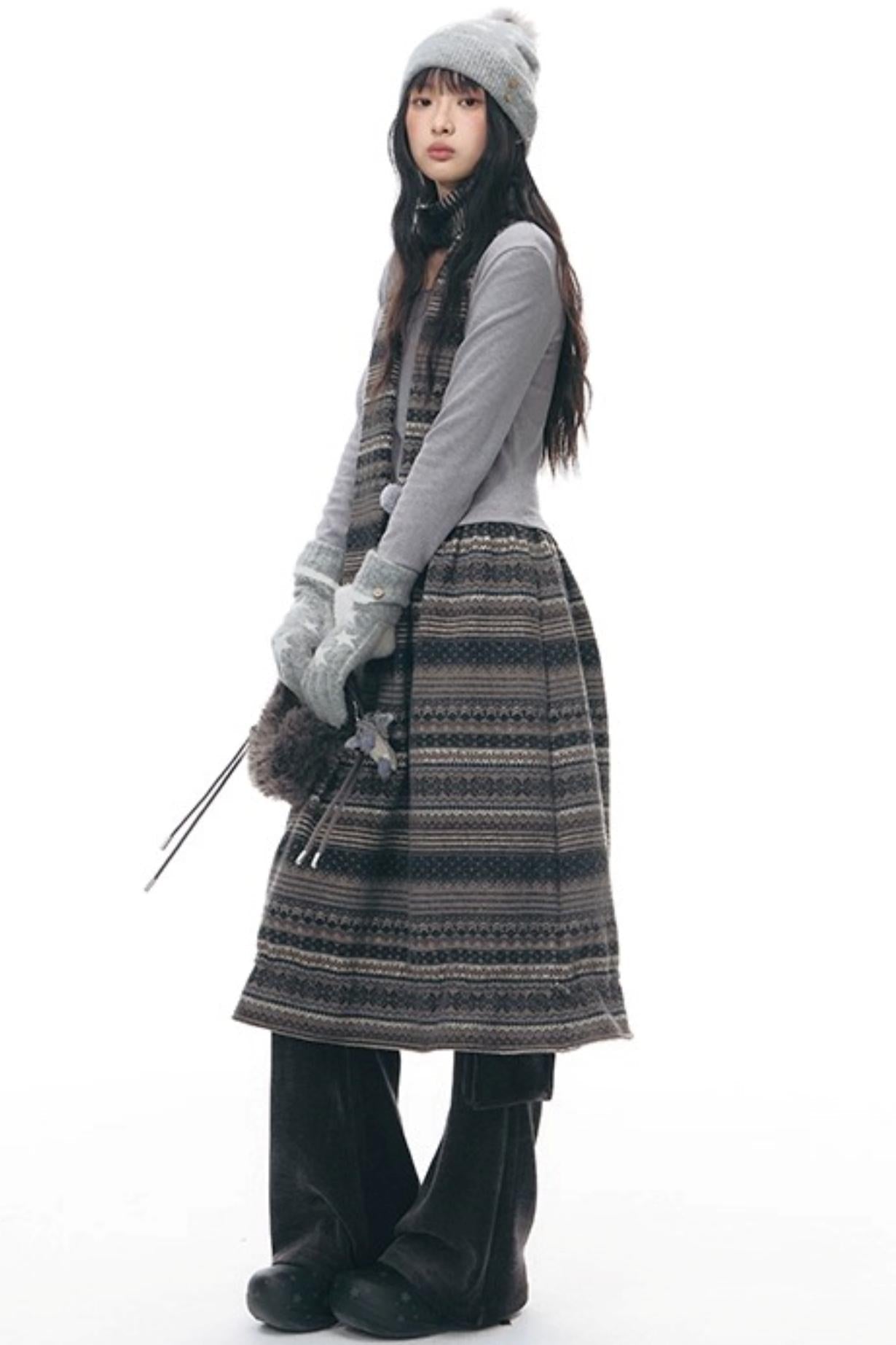 Island Slim Dress + Scarf