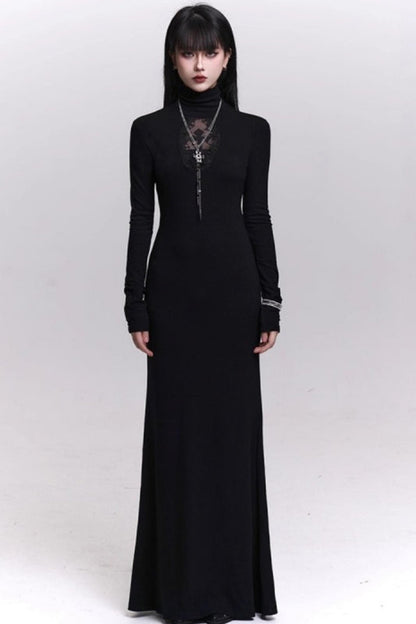 ダークゴシックブラックドレス