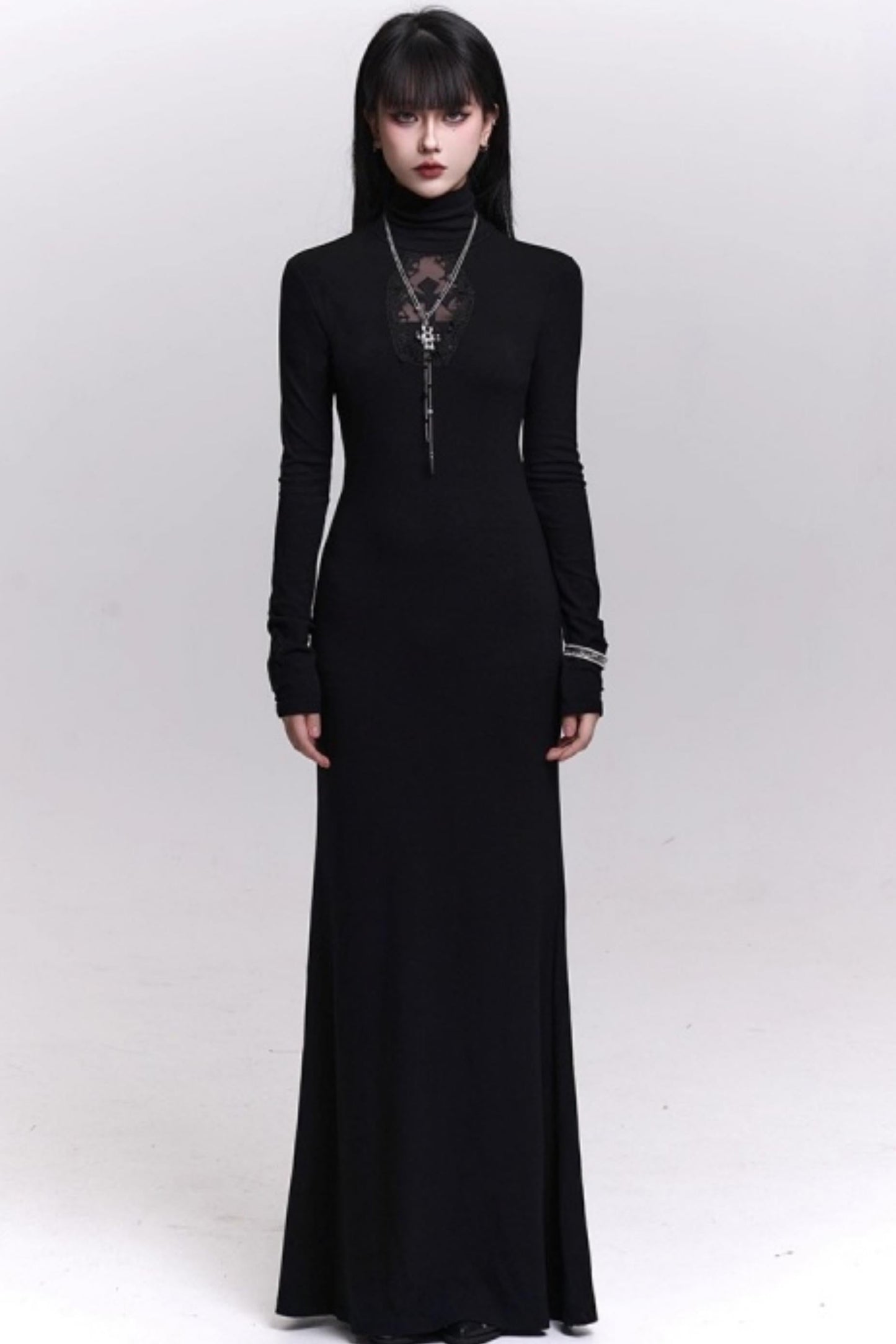ダークゴシックブラックドレス