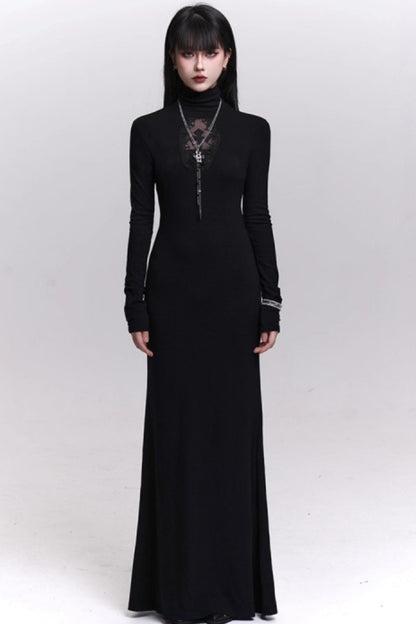 ダークゴシックブラックドレス