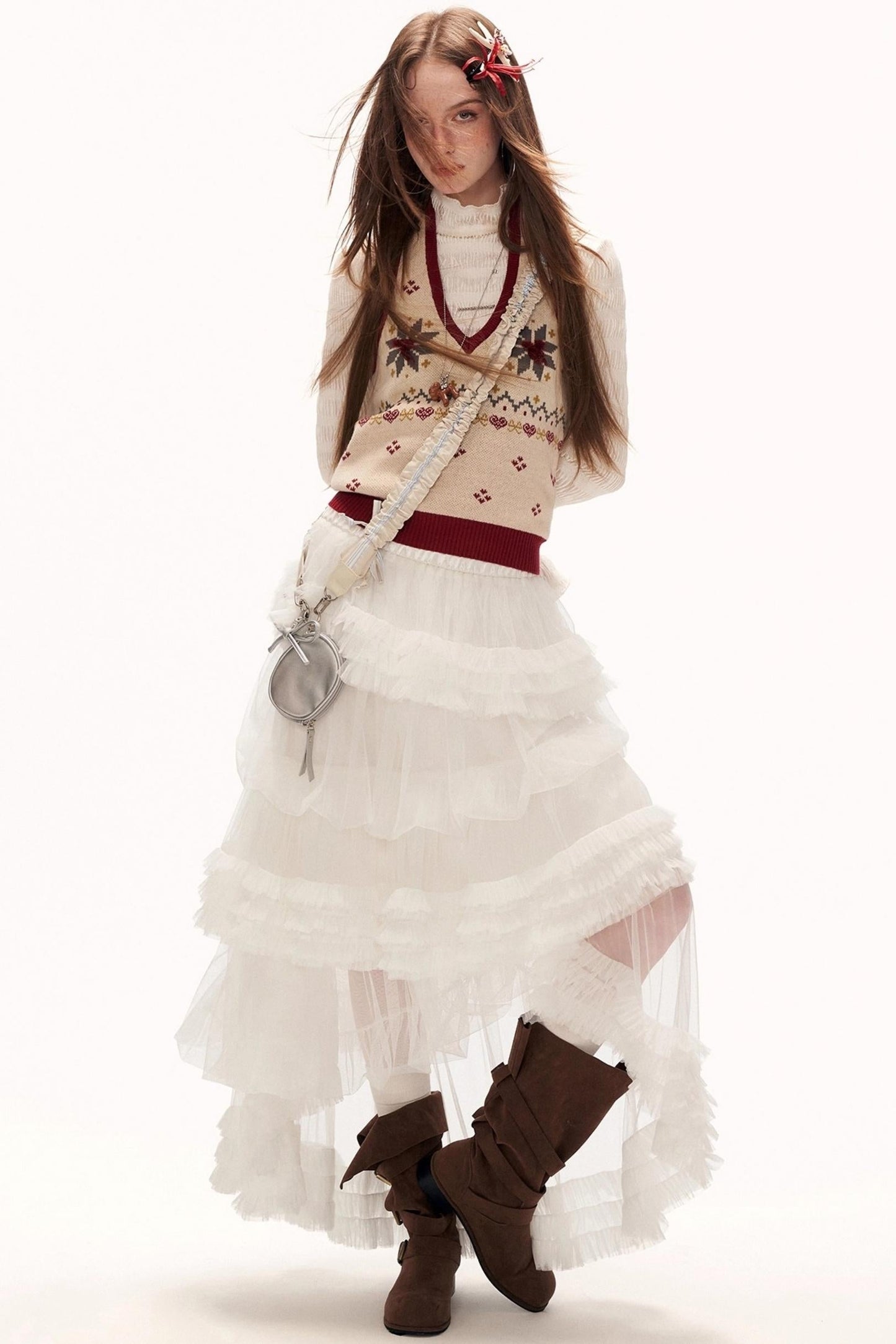 フェアアイルニットベスト