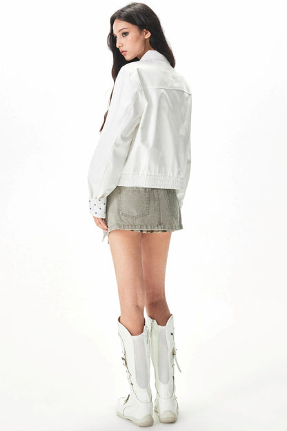 レトロポルカドットジャケット