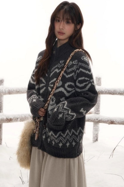 パピージップカーディガン+ハットスカーフ