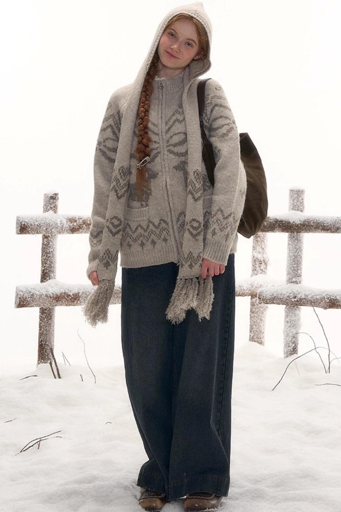 レトロモードデザインスカーフハット