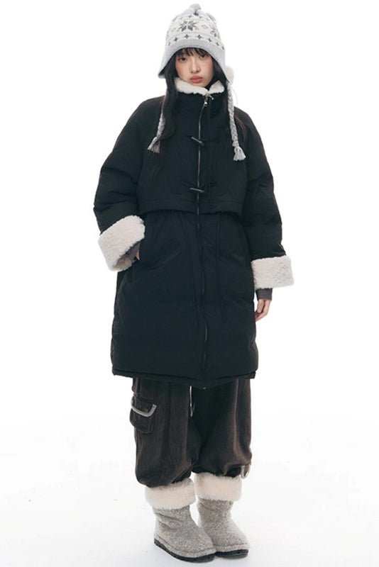 マルチポケットカジュアルロングパンツ+ロールアップワイドレッグミディアムパンツ