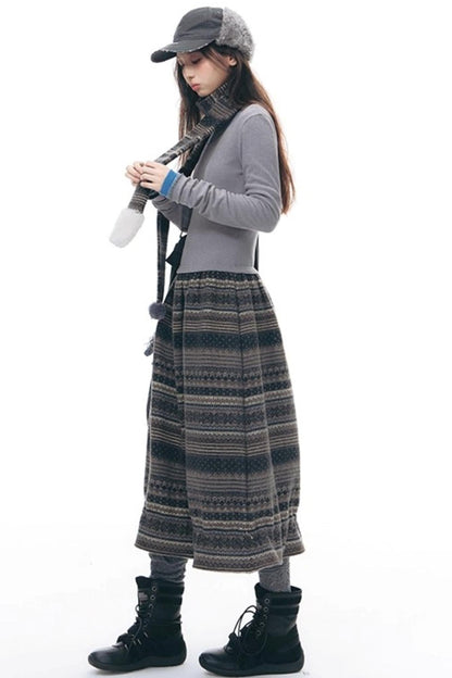 Island Slim Dress + Scarf