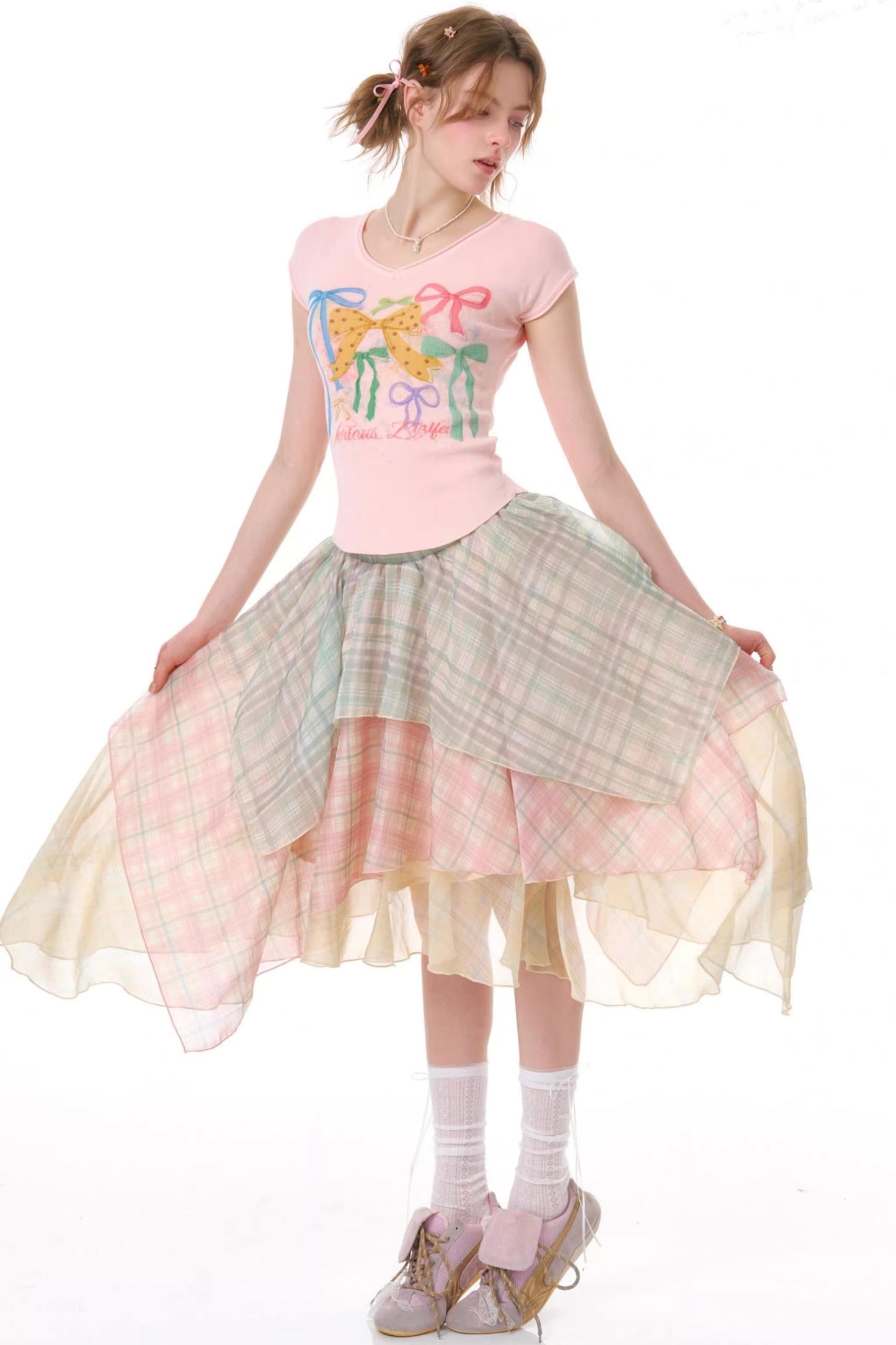 チェリーブロッサムシフォンスカート