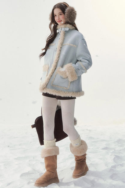 スイートリバーシブルファーコート