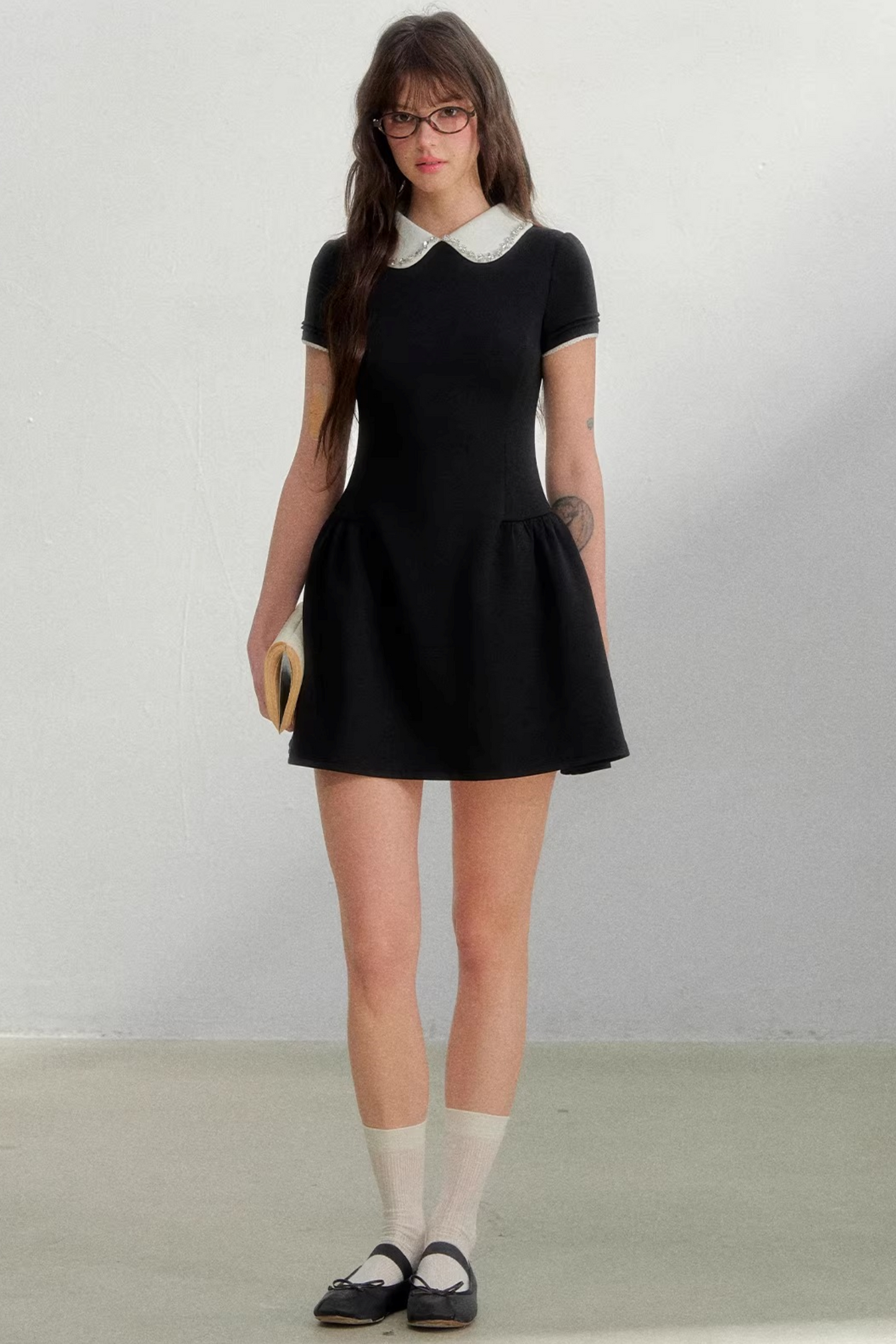 Retro Rhinestone Princess Dress