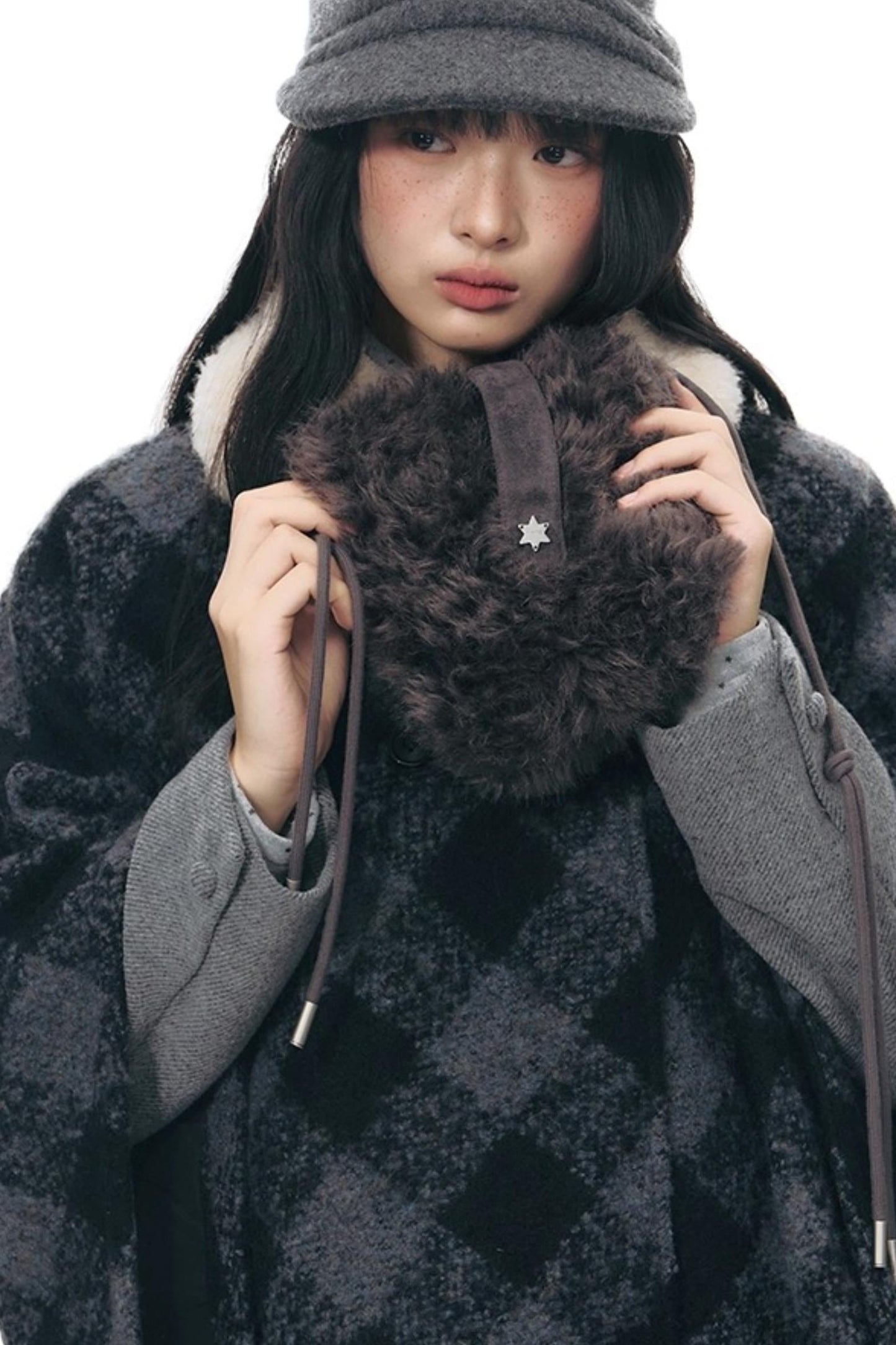Fur Mini Crossbody Shoulder Bag