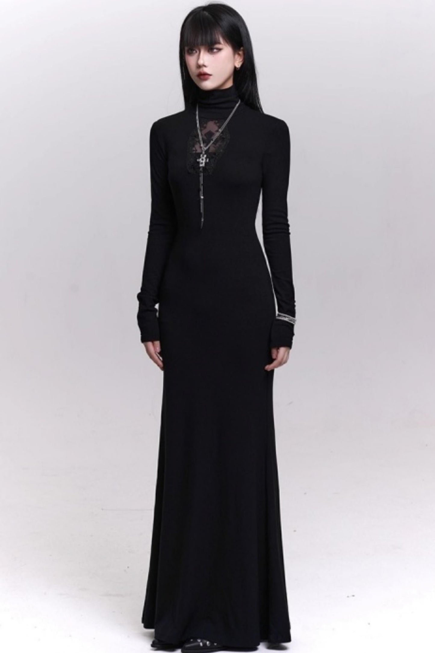 ダークゴシックブラックドレス