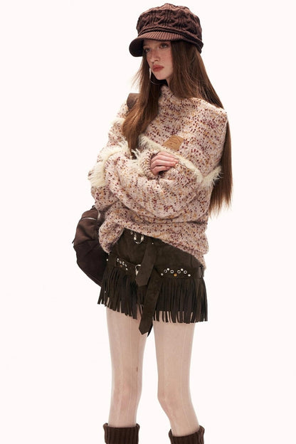 モードオフショルトップス