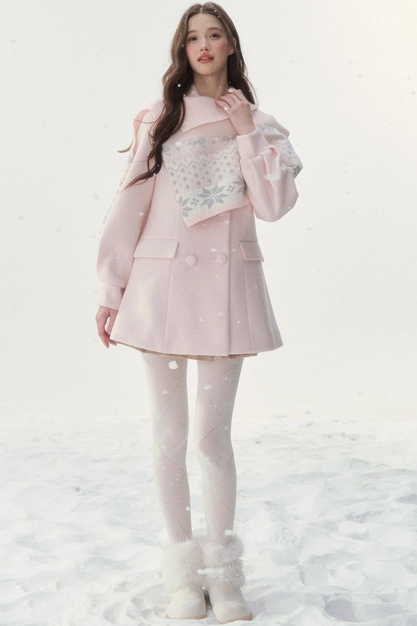 スイートダブルブレスコート+ショールセーター