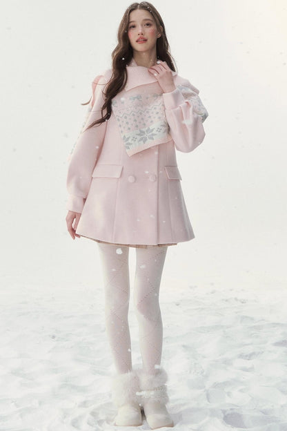 スイートダブルブレスコート+ショールセーター