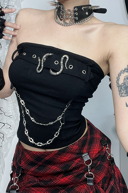 ゴシックレッド タンクトップ&スカートセットアップ – Belchic ゴシックレッド タンクトップ&スカートセットアップ – Belchic