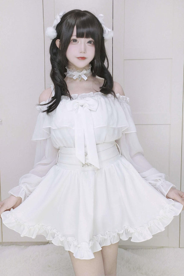 Angel Noir Mini Skirt
