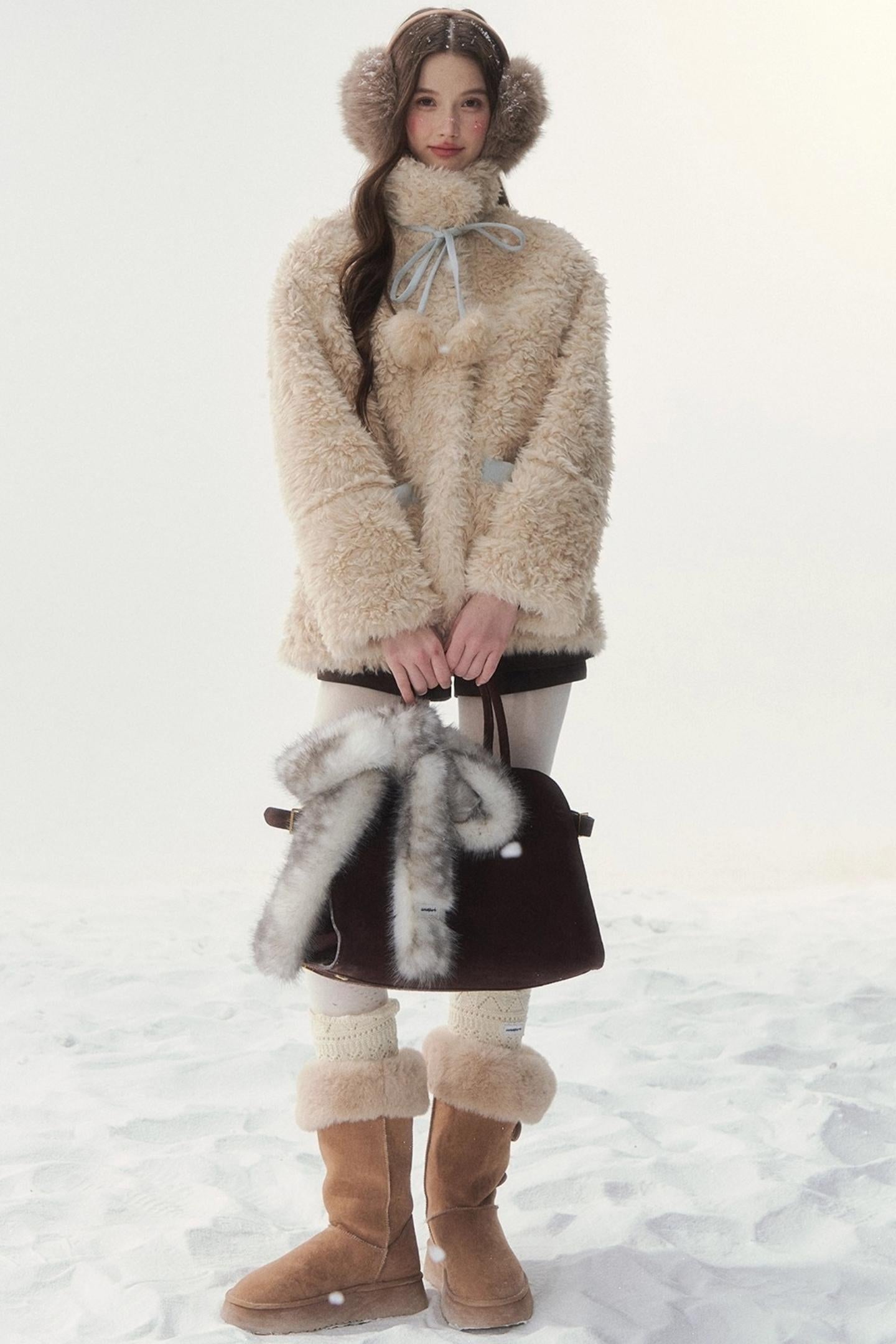 スイートリバーシブルファーコート