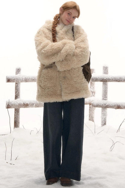 Osh wide-leg denim pants