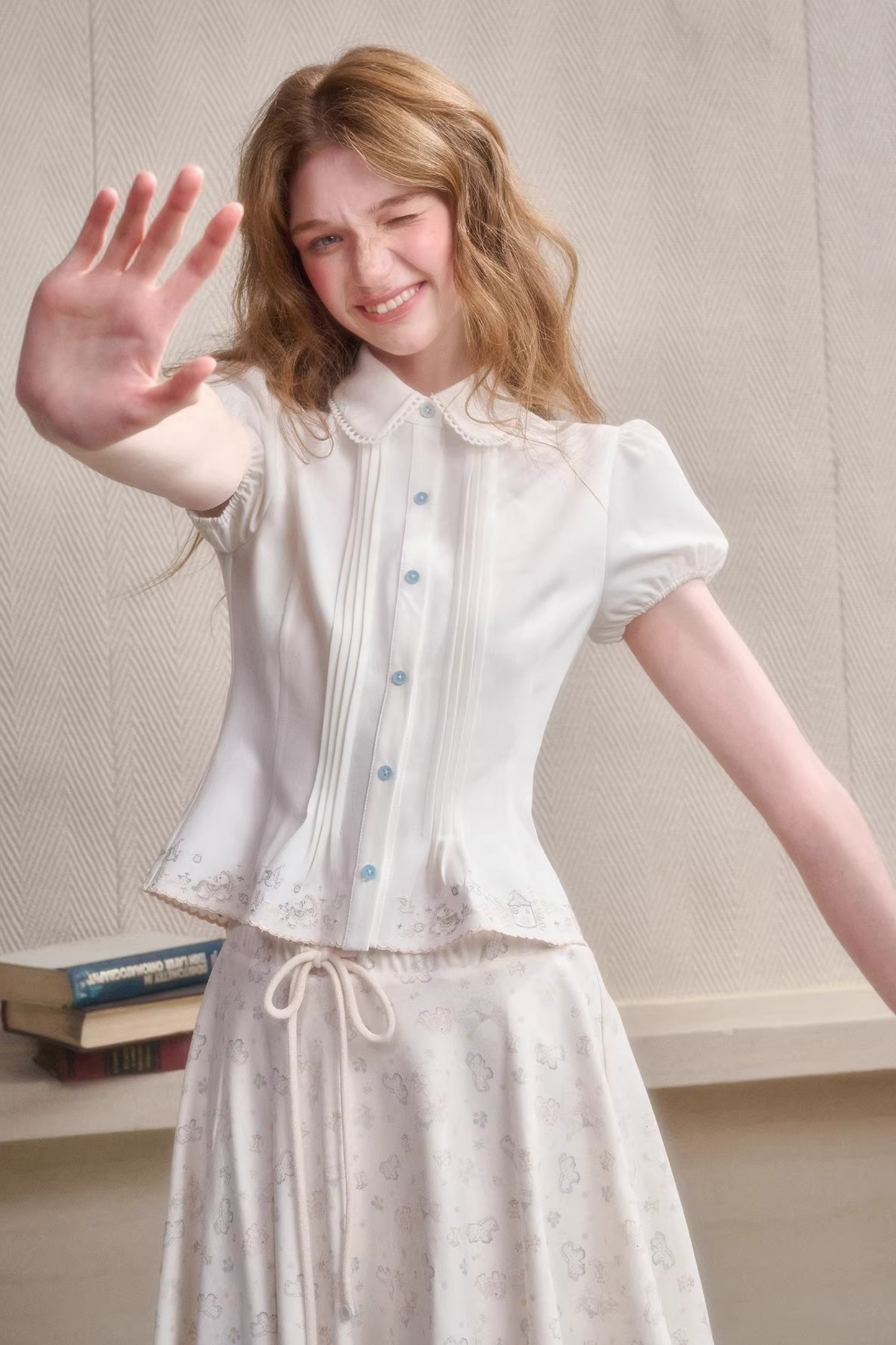 スイートドールカラーブラウス