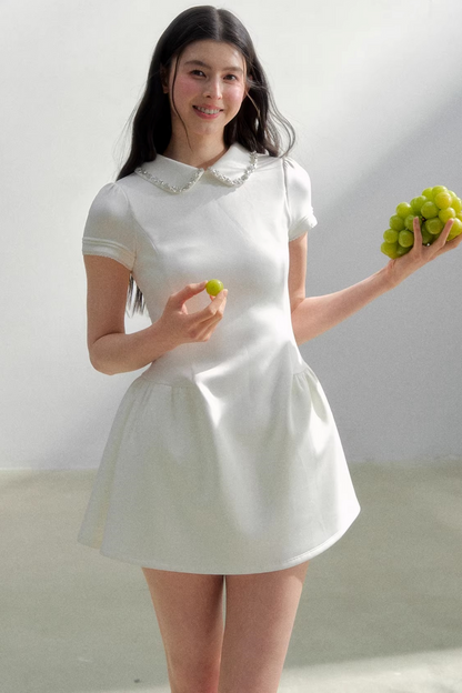 Retro Rhinestone Princess Dress