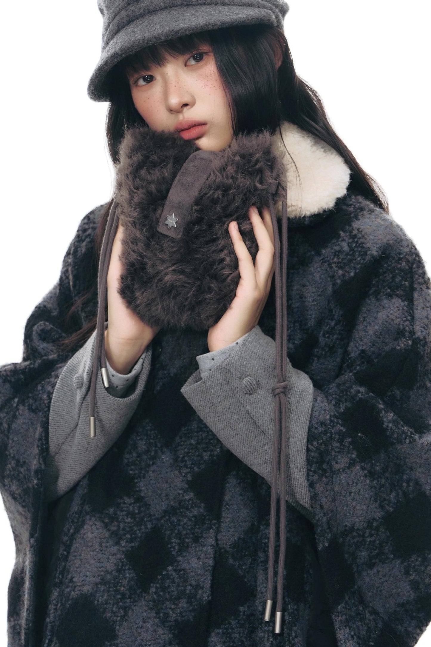 Fur Mini Crossbody Shoulder Bag