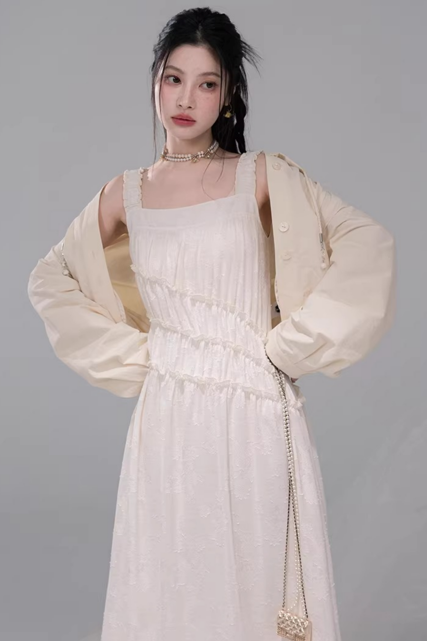 レモンイエローライトウェイトジャケット