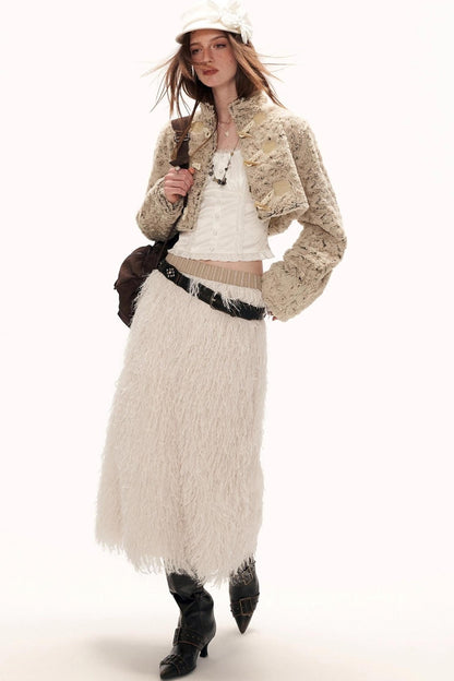 Retro High Neck Chanel Jacket