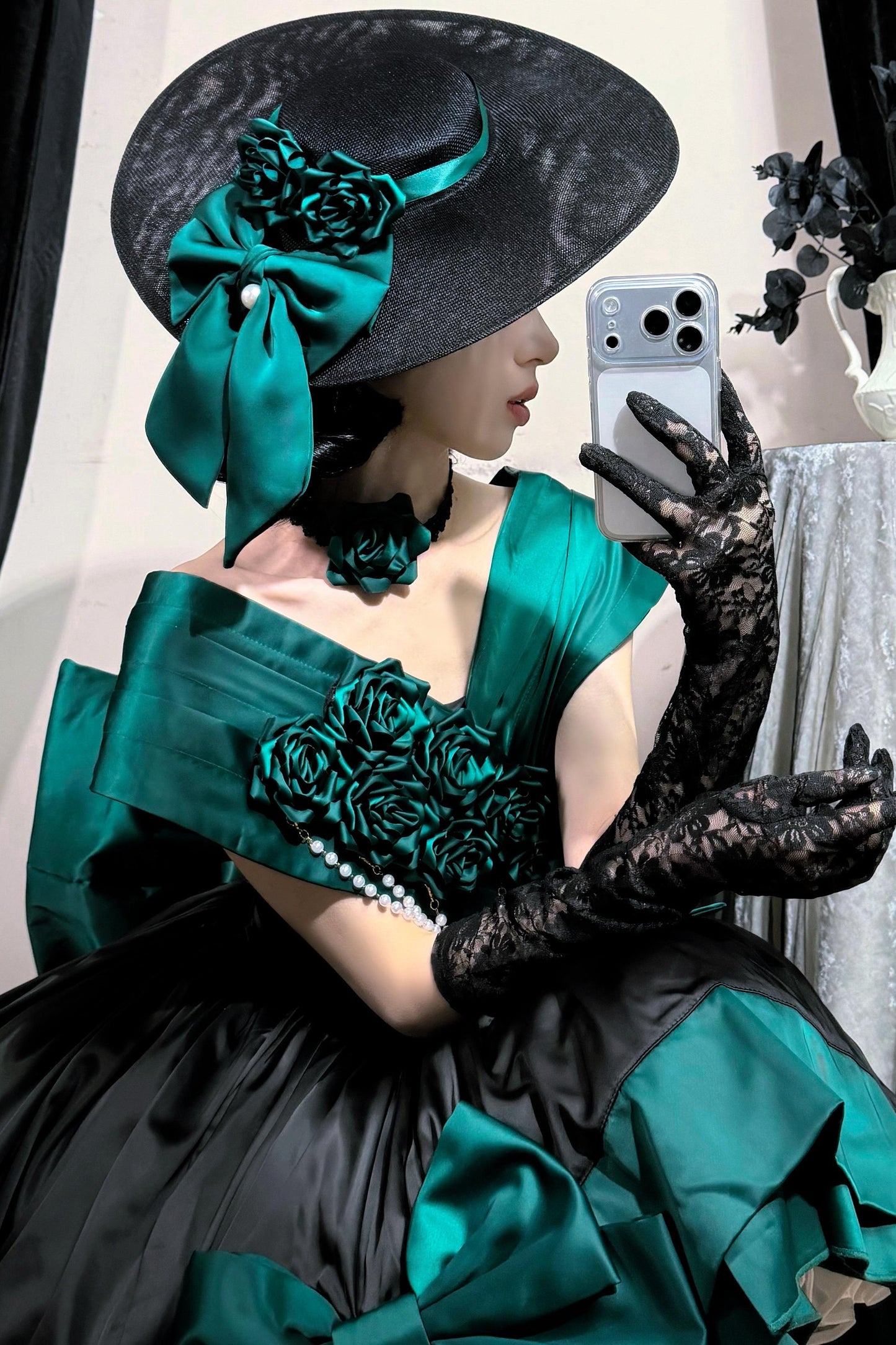 Rosenprinzessin-Lolita-Kleid