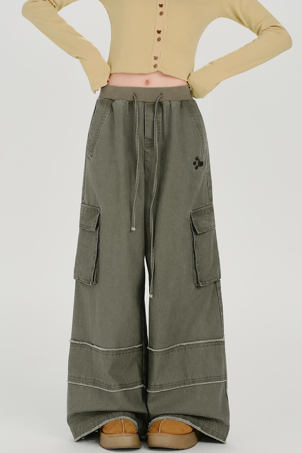 アメリカンレトロウォッシュドパンツ