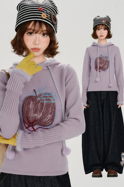 アップルタイトフードトップス